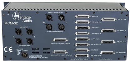 Heritage Audio MCM-32 Summing Mixer