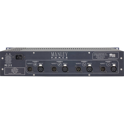Manley Labs Force 4-Channel Vacuum Tube Microphone Preamplifier