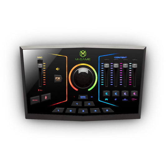 M-Audio M-Game RGB Dual USB Streaming Mixer