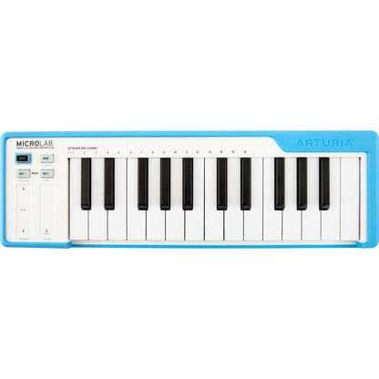 Arturia MicroLab - Compact USB-MIDI Controller - Blue