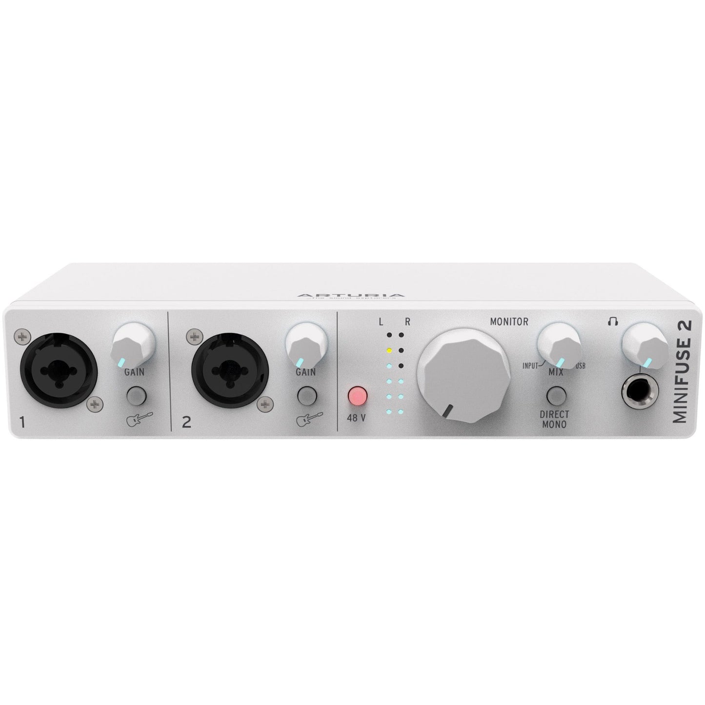 Arturia MiniFuse 2 USB-C Audio Interface - White