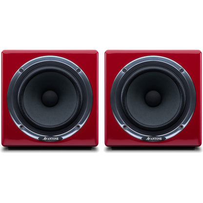 Avantone MixCube Active 10th Anniversary Red Mini Reference Monitors (Pair)