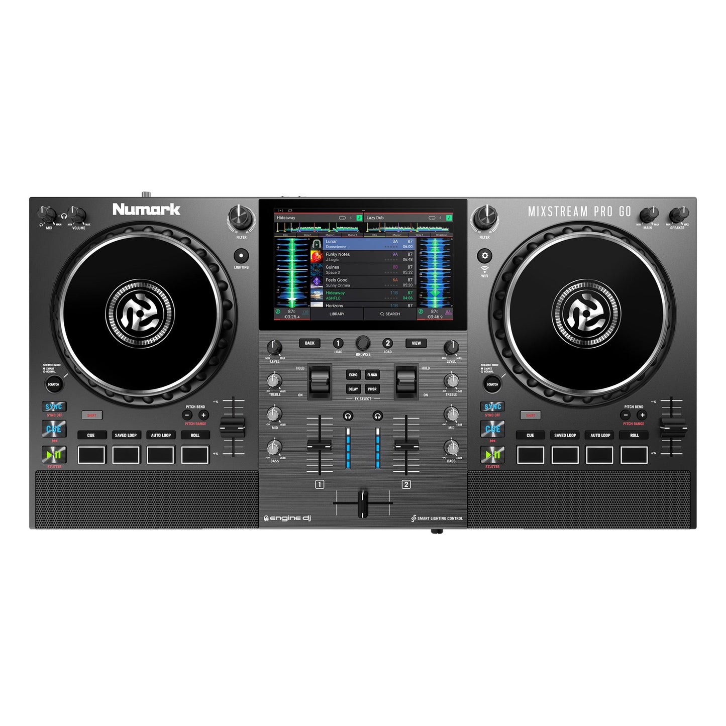 Numark MixStreamProGo Battery Powered Stand-Alone Streaming DJ Controller