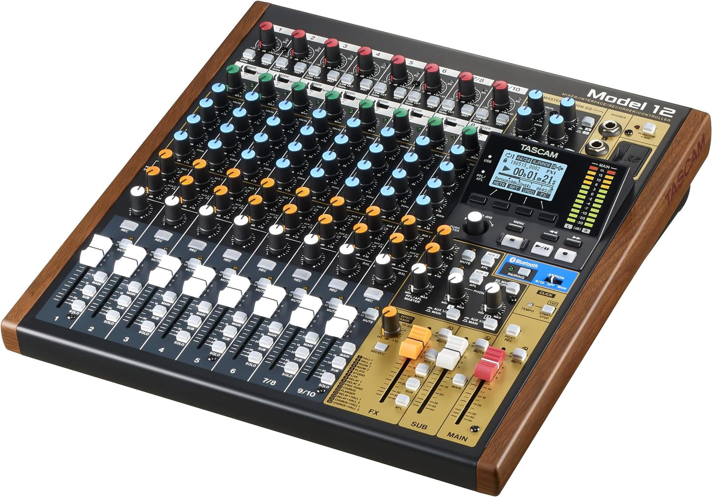 Tascam Model 12 Mixer / Interface / Recorder / Controller
