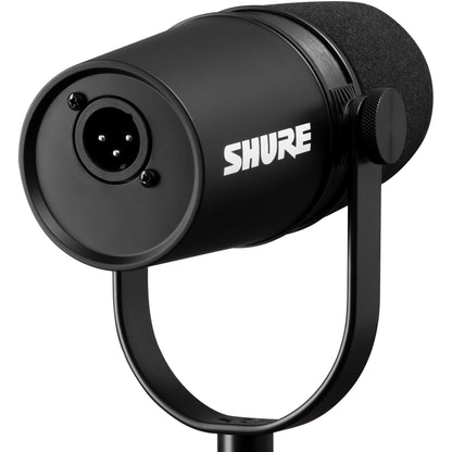 Shure MV7X Dynamic Podcast Microphone - Black