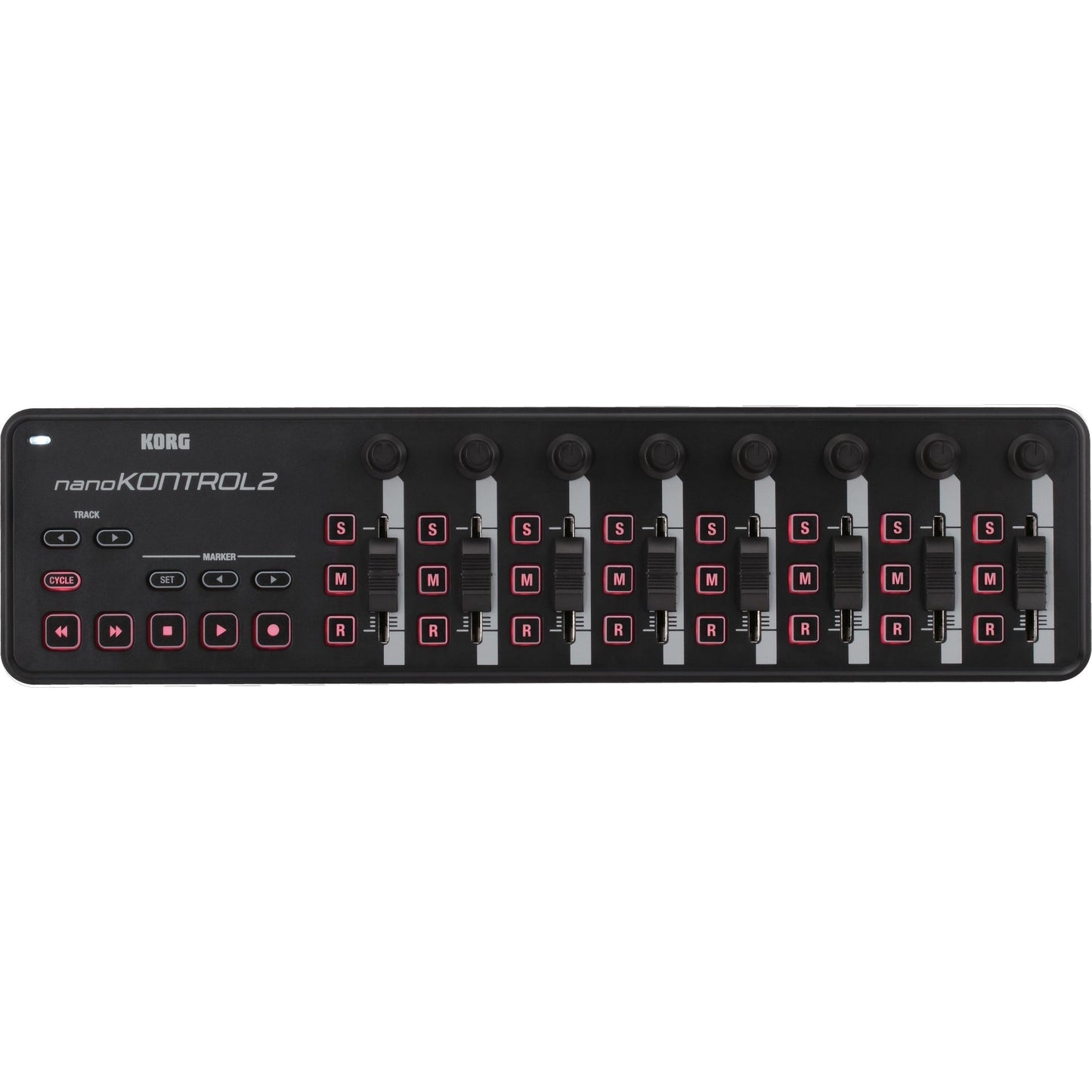 Korg nanoKontrol2 USB MIDI Control Surface, Black