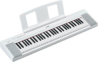 Yamaha Piaggero NP-15 Entry-Level 61-Key Portable Piano - White
