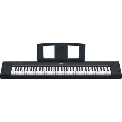 Yamaha Piaggero NP-35 Entry-Level 76-Key Portable Piano, Black