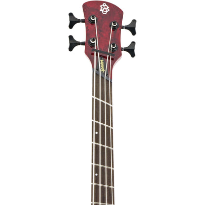 Spector NS Dimension 4 Electric Bass in Inferno Red Gloss