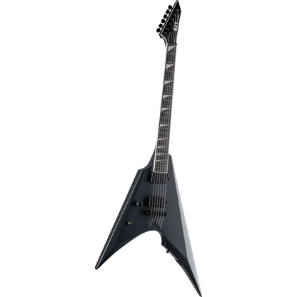 ESP LTD Arrow-1000NT Left Handed Electric Guitar, Charcoal Metallic Satin