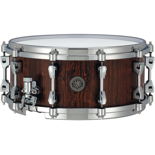 Tama Starphonic Series PBC146 Bubinga 6x14 Snare Outer Cordia Ply Matte Natural