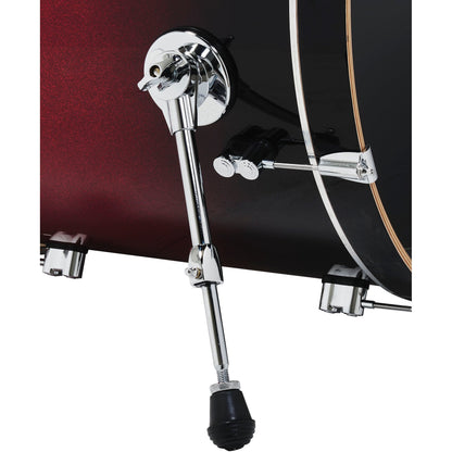 Pacific Drums & Percussion Concept Maple Bop Kit - Red to Satin Black