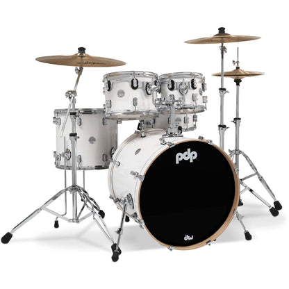 Pacific Drums & Percussion Concept Maple 5-Piece Shell Pack - Pearlescent White