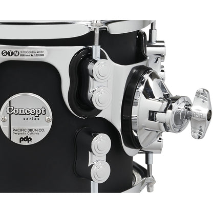 Pacific Drums & Percussion Concept Maple 7-Piece Shell Pack - Satin Black