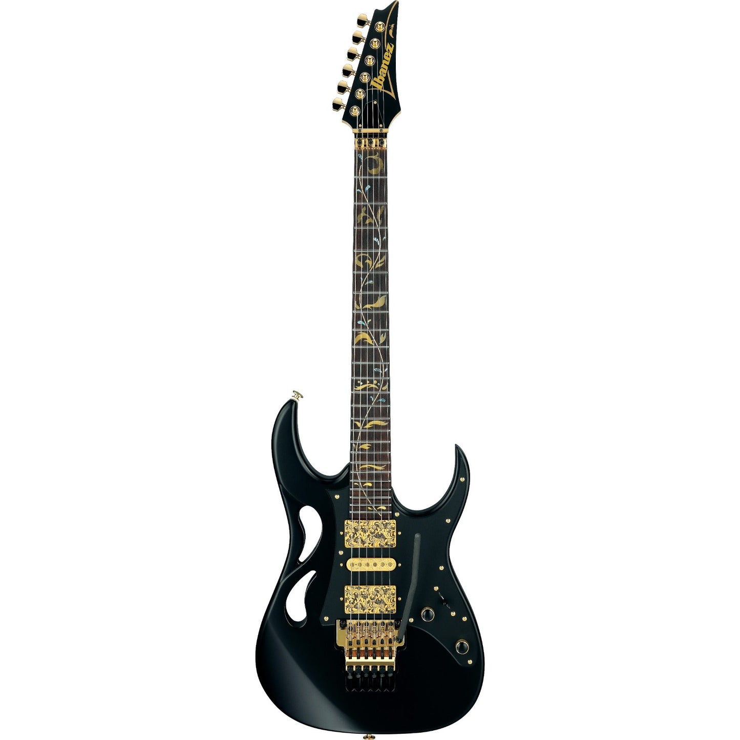Ibanez PIA3761XB Steve Vai Signature 6 String Electric Guitar in Onyx Black