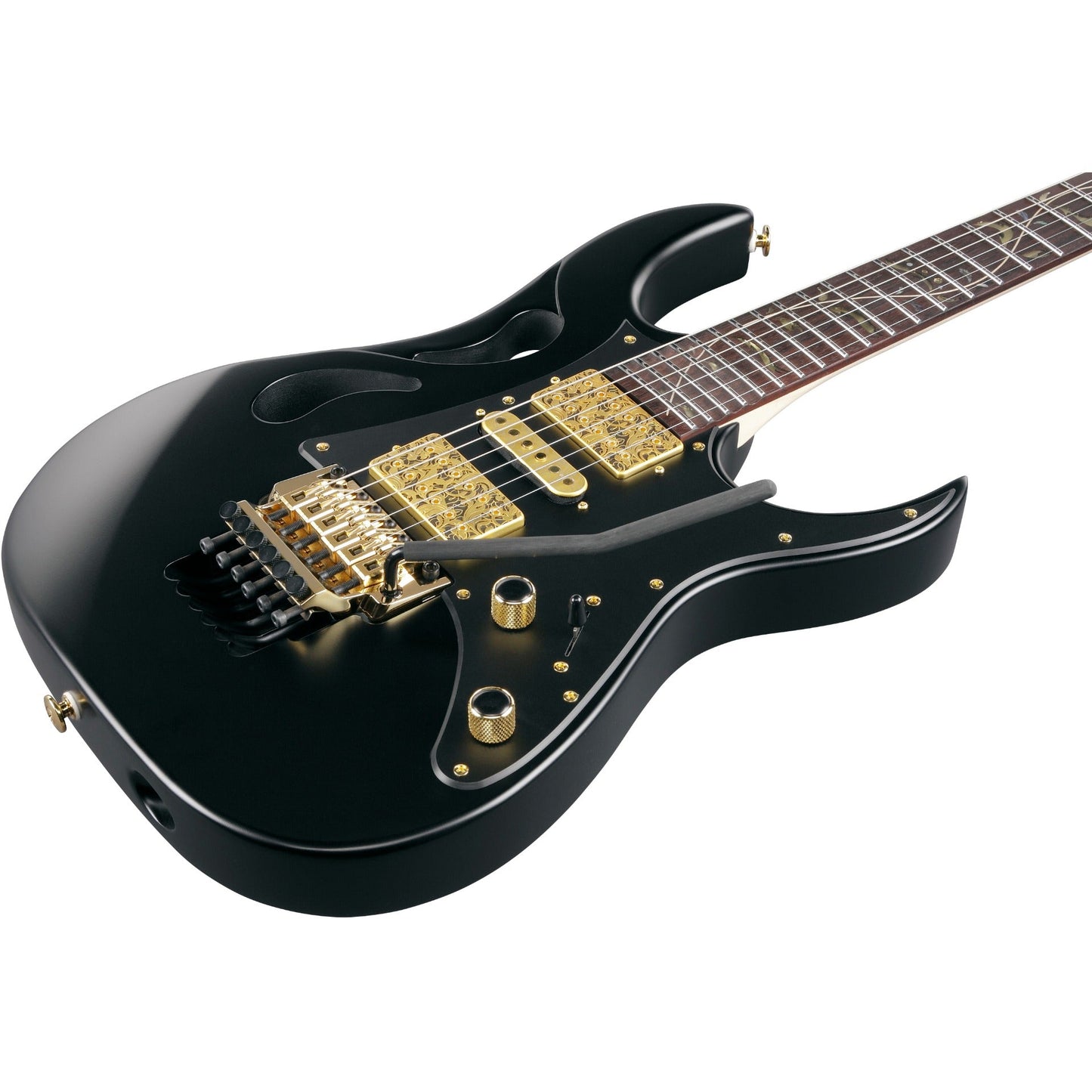 Ibanez PIA3761XB Steve Vai Signature 6 String Electric Guitar in Onyx Black