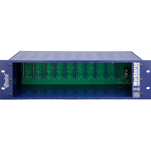 Radial WorkHorse Powerhouse 10 Slot 500-Series Rack