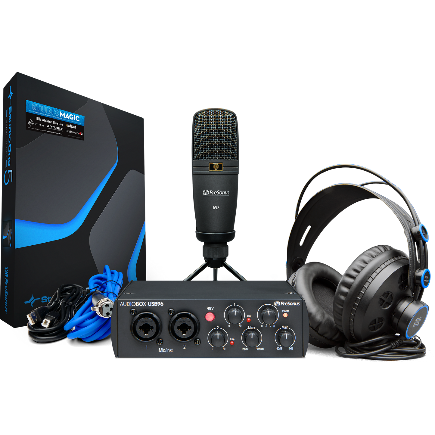 Presonus AudioBox USB® 96 Studio Bundle, 25th Anniversary Edition