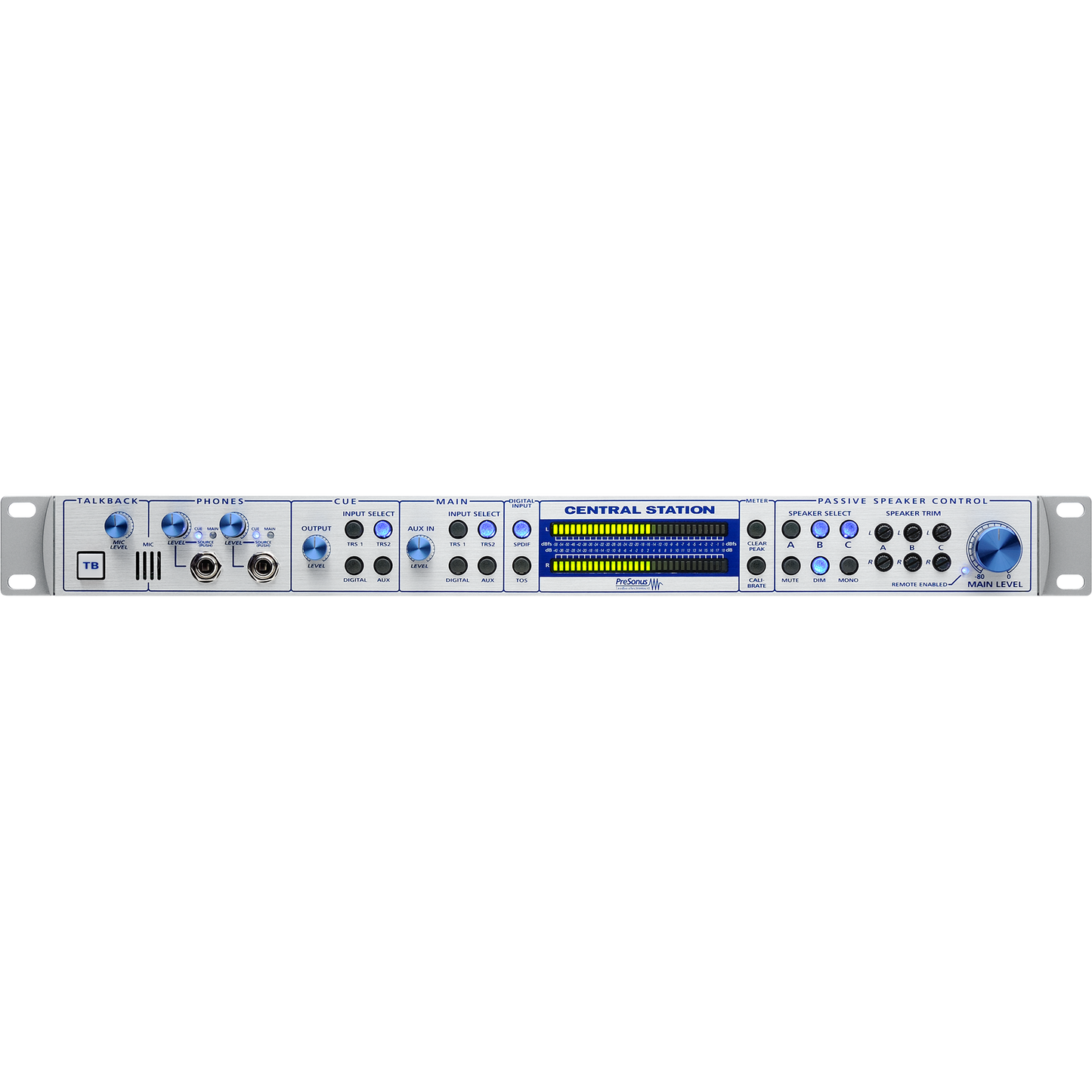Presonus Central Station Plus Studio Monitoring Interface w/ CSR-1 Remote