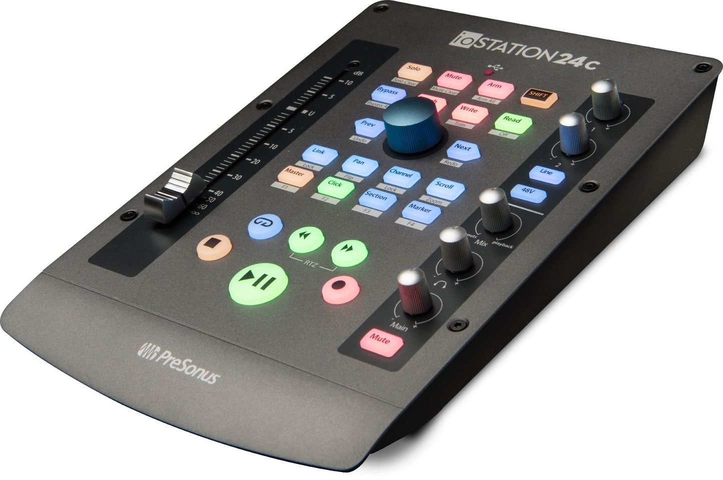 Presonus ioStation 24c 2x2 USB-C Audio Interface and Production Controller