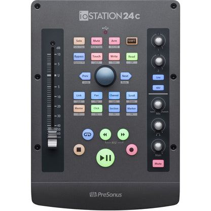 Presonus ioStation 24c 2x2 USB-C Audio Interface and Production Controller
