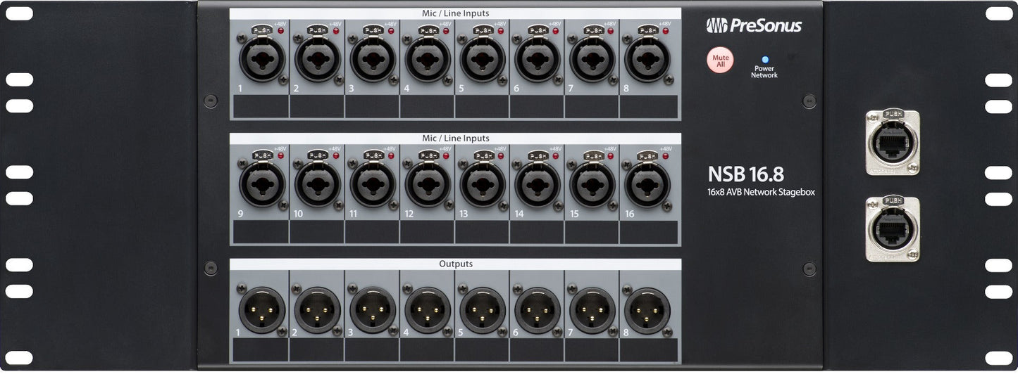 PreSonus NSB 16.8 16x8 AVB-Network Stage Box