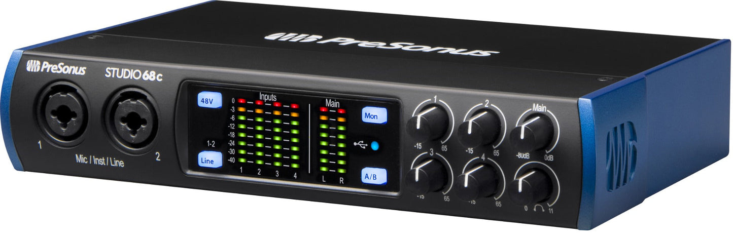 Presonus Studio 68C USB-C Audio/MIDI Interface