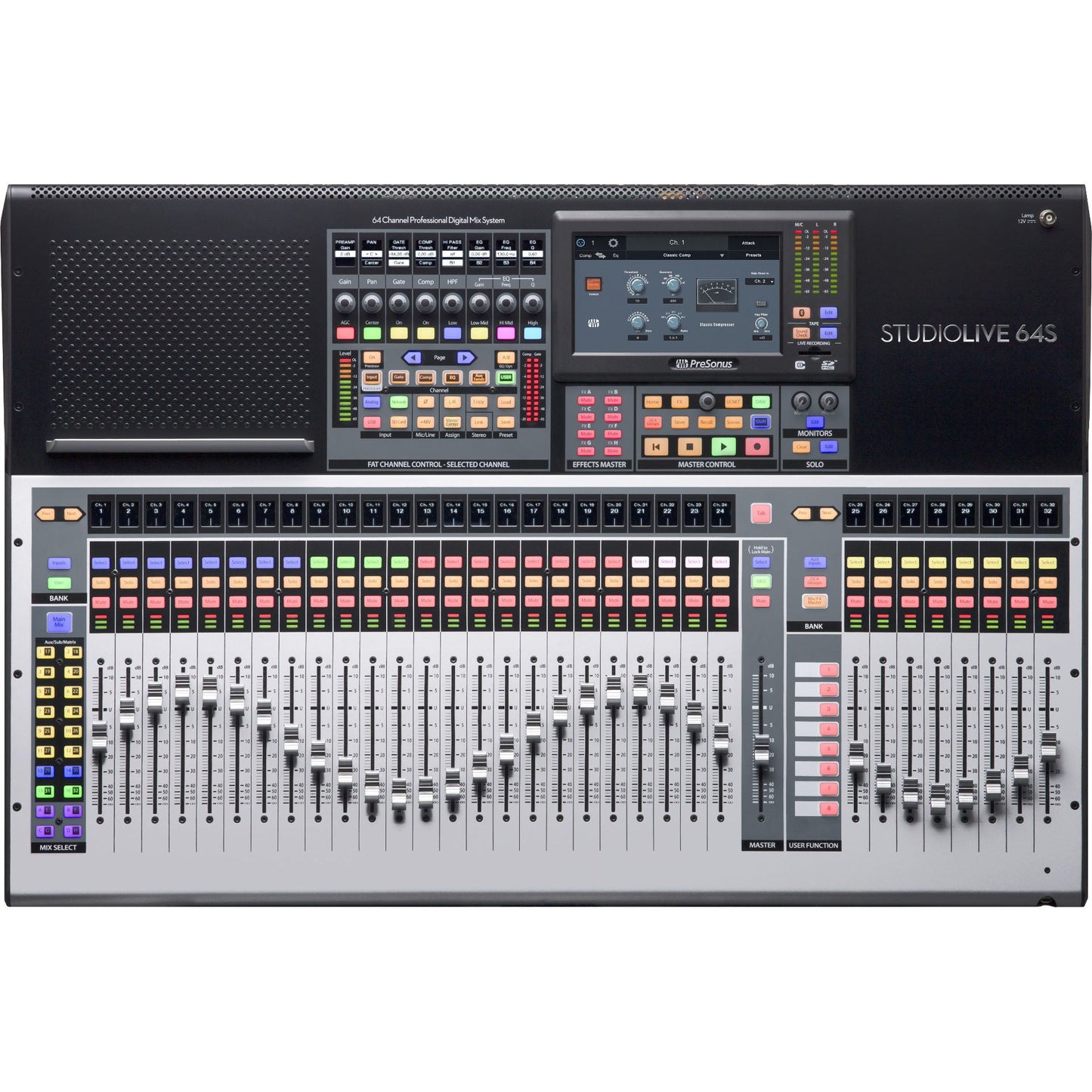 PreSonus StudioLive 64S 64-channel Digital Mixer & USB Audio Interface