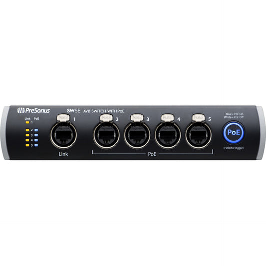 Presonus SW5E 5-port AVB Switch with PoE