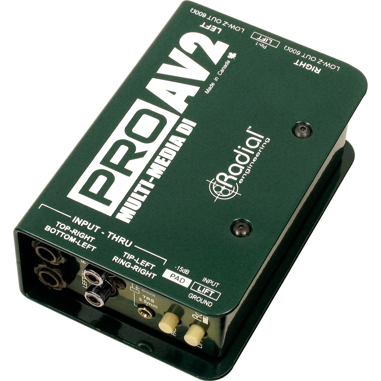 Radial ProAv2 Passive Stereo Multimedia DI