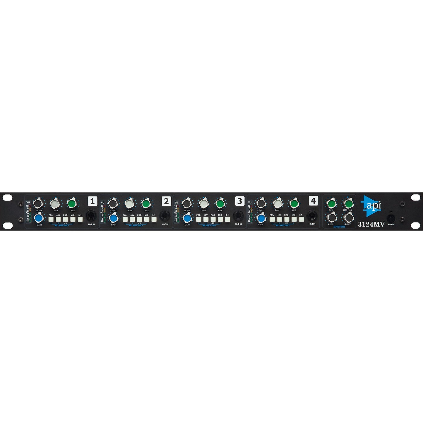 API 3124MV 4-channel Microphone Preamp