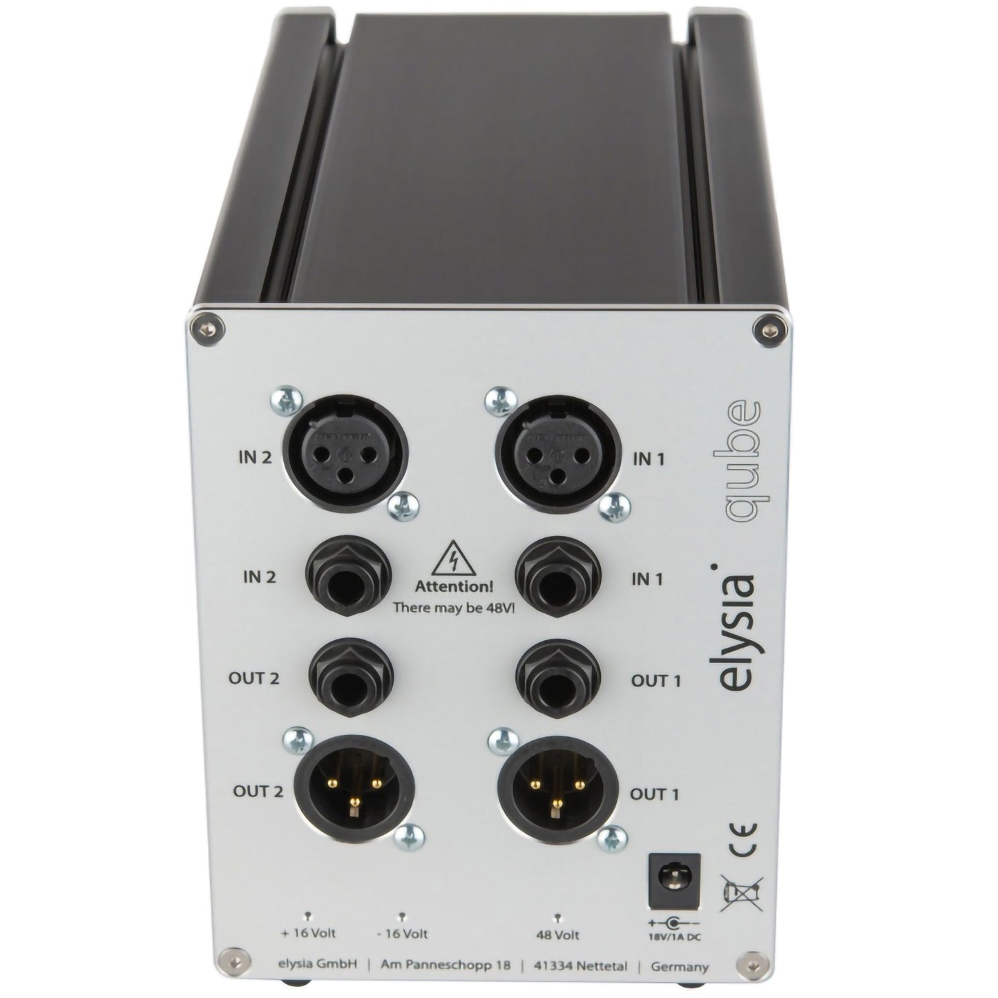 Elysia Karacter Qube 2-channel Color Box 500 Series Module