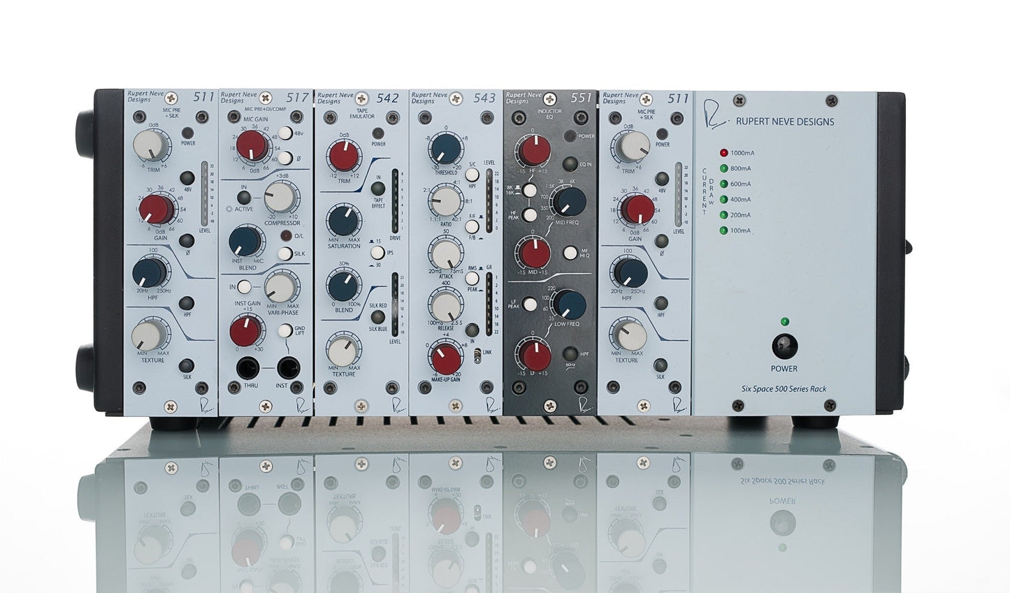 Rupert Neve Designs R6 - Six Space 500-Series Rack