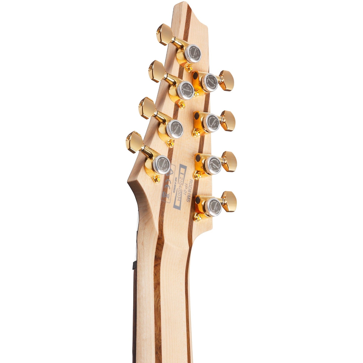 Ibanez RGDMS8 Multi-Scale 8-String Electric Guitar - Classic Silver Matte