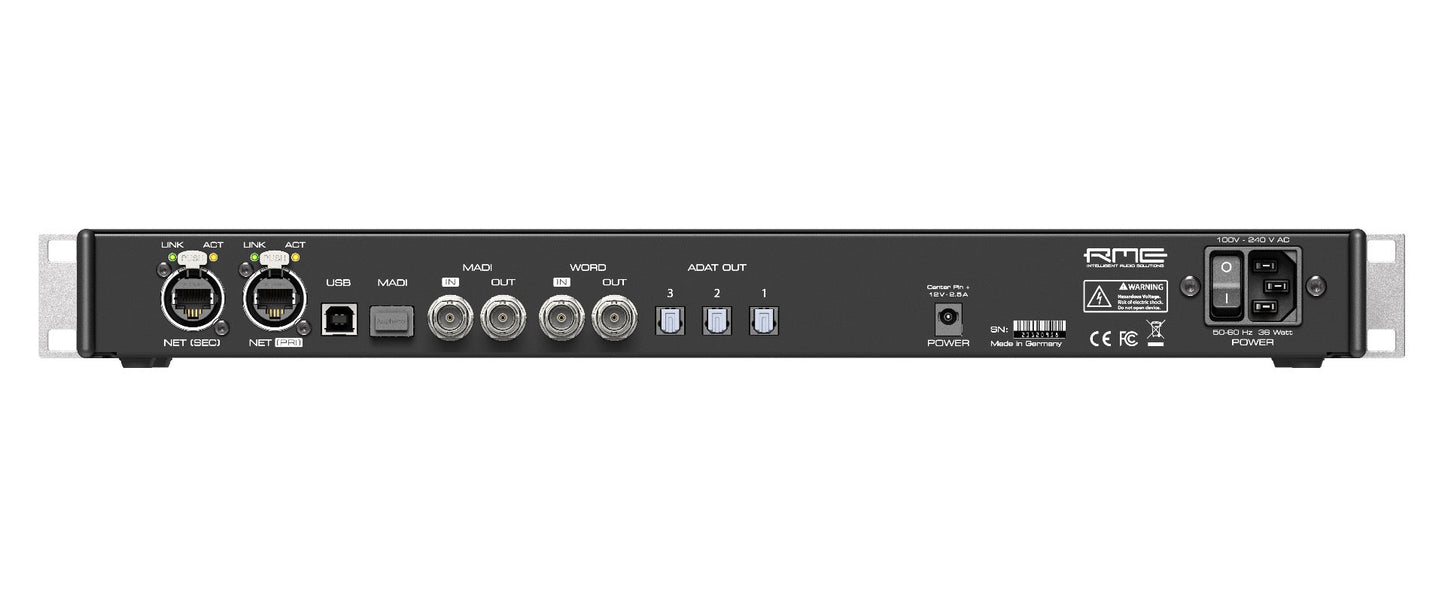 RME 12Mic - Mic and Line Level Preamp for Audio Networks