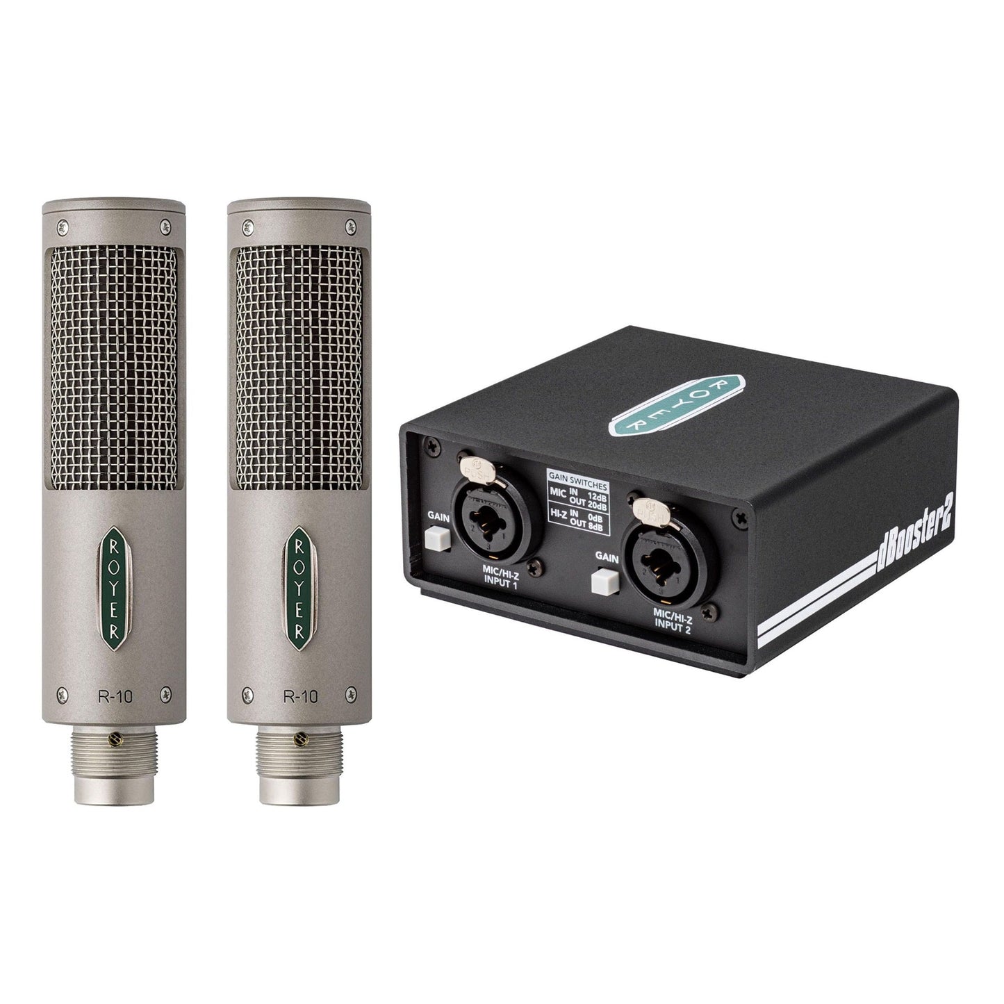 Royer R10 Ribbon Microphone - Matched Pair