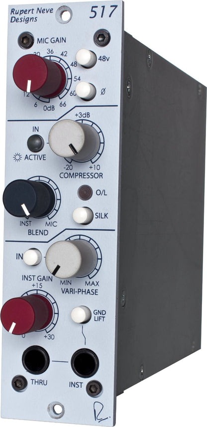 Rupert Neve Designs 517 Mic Preamp/DI/Compressor 500-Series