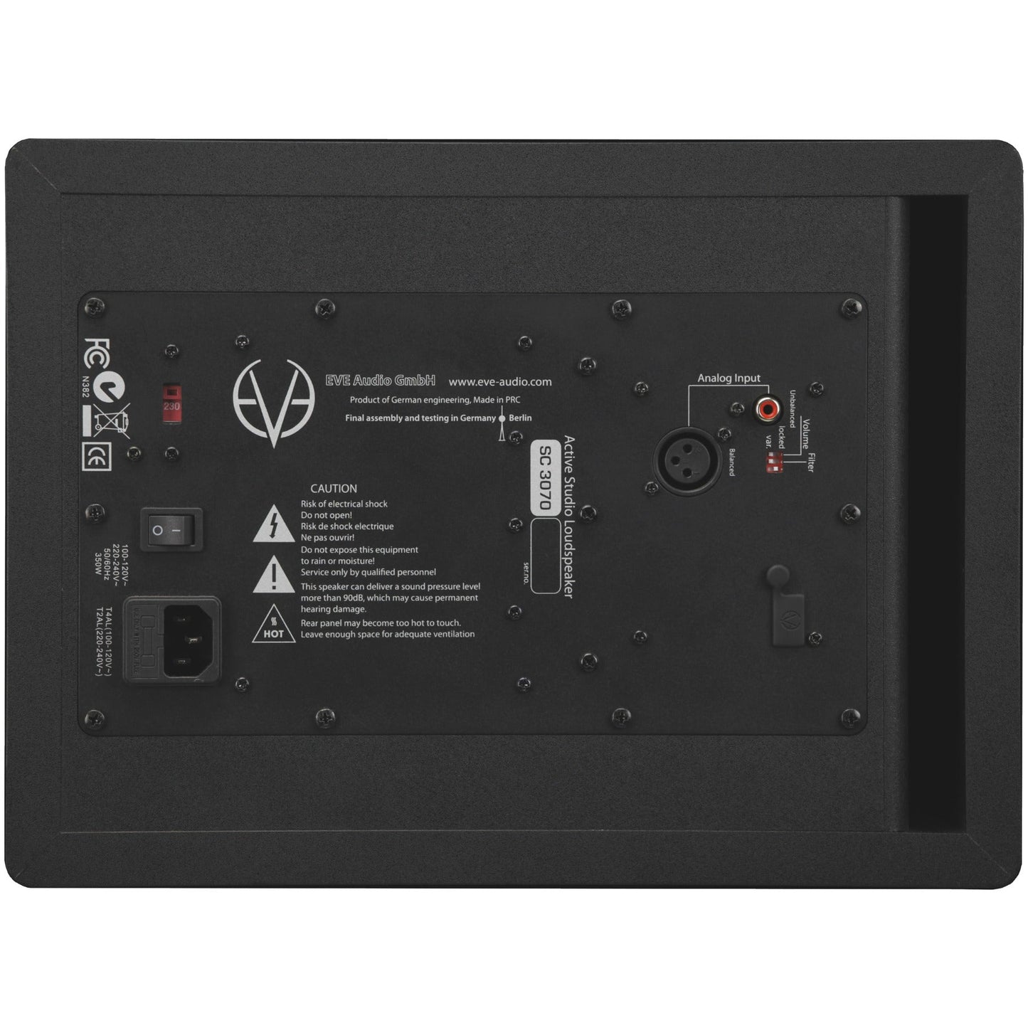 Eve Audio SC3070 3-Way, 7" Active Nearfield / Midfield - Right