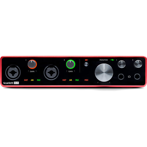Focusrite Scarlett 8i6 3rd Gen 8-in, 6-out USB Audio Interface