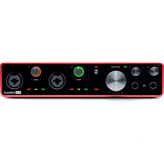 Focusrite Scarlett 8i6 3rd Gen 8-in, 6-out USB Audio Interface
