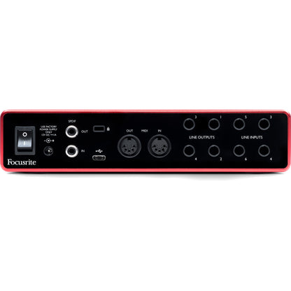 Focusrite Scarlett 8i6 3rd Gen 8-in, 6-out USB Audio Interface