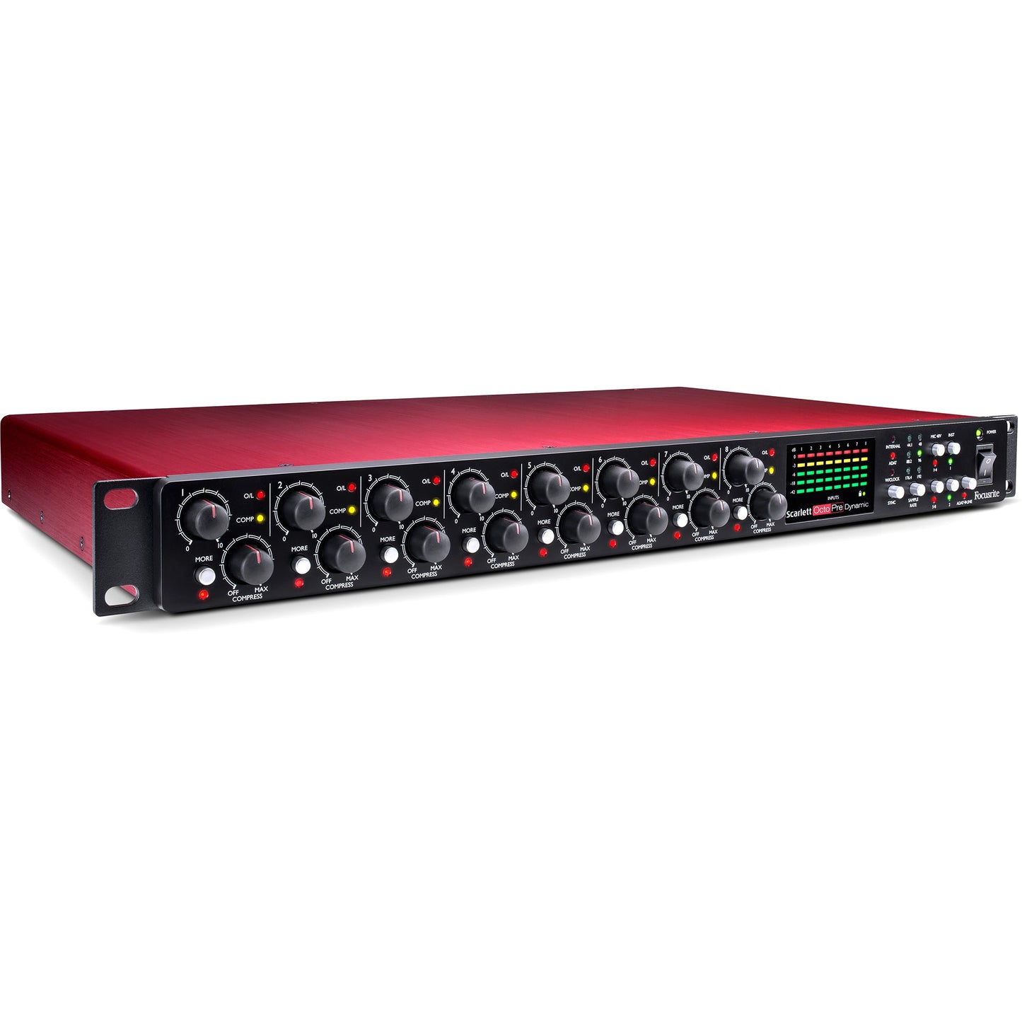 Focusrite Scarlett OctoPre Dynamic 8-Channel Mic Pre