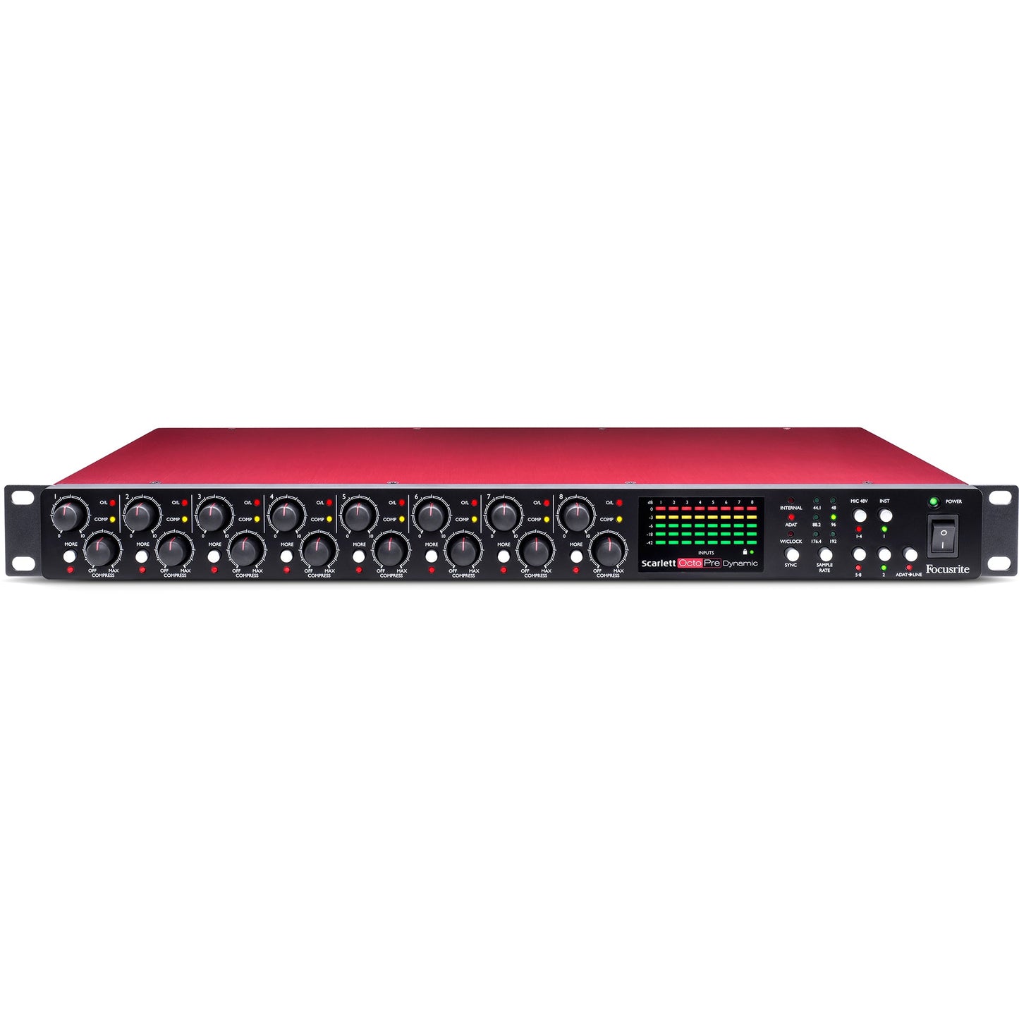 Focusrite Scarlett OctoPre Dynamic 8-Channel Mic Pre