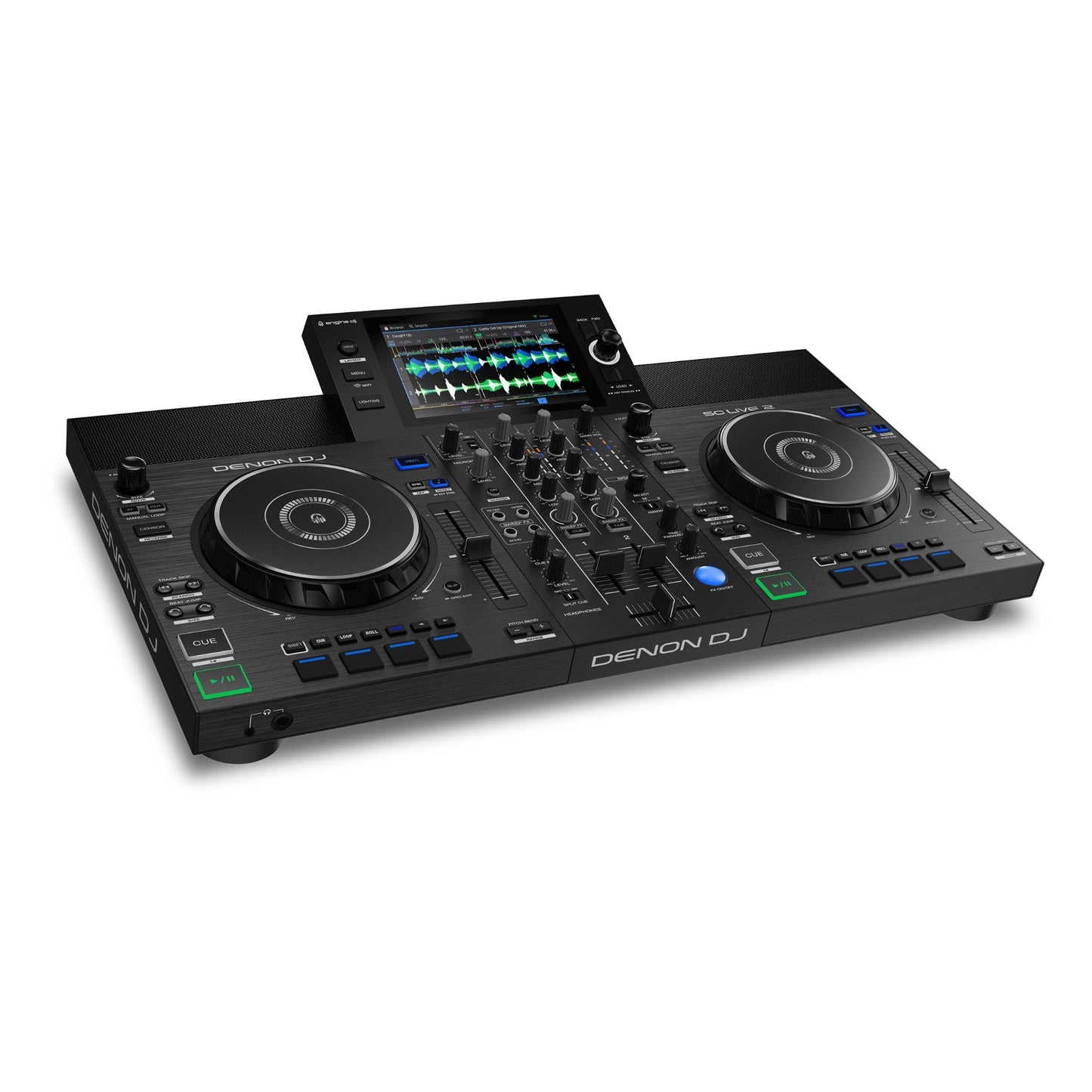 Denon SCLIVE2XUS SC LIVE 2 2-Deck Standalone DJ Player Controller