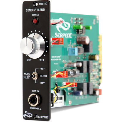 Serpent Audio 500 Series Send N' Blend Mix / Blend Module
