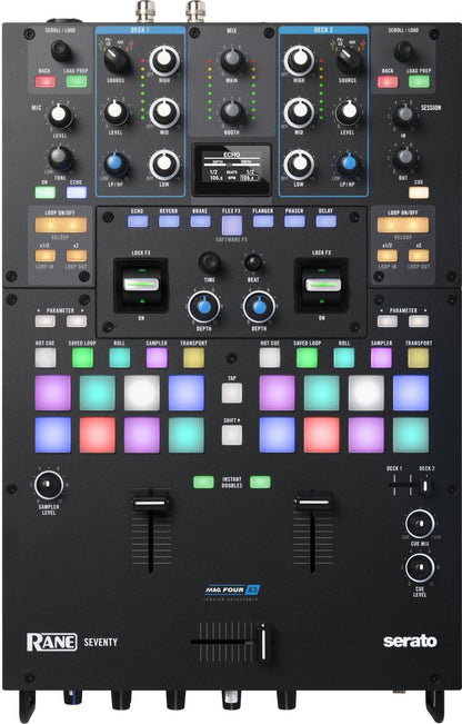 Rane Seventy 2-Channel Performance Battle Mixer for Serato DJ