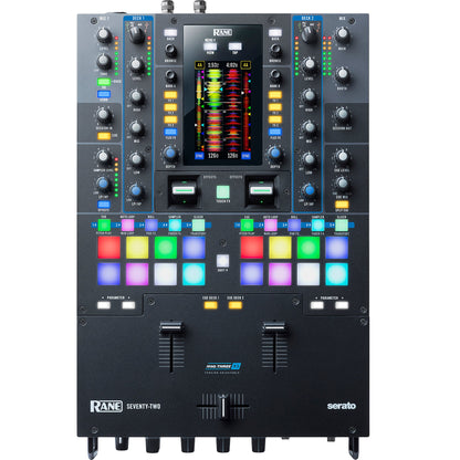 Rane 72 MKII 2 Channel DJ Mixer with Touch Screen and Serato DJ