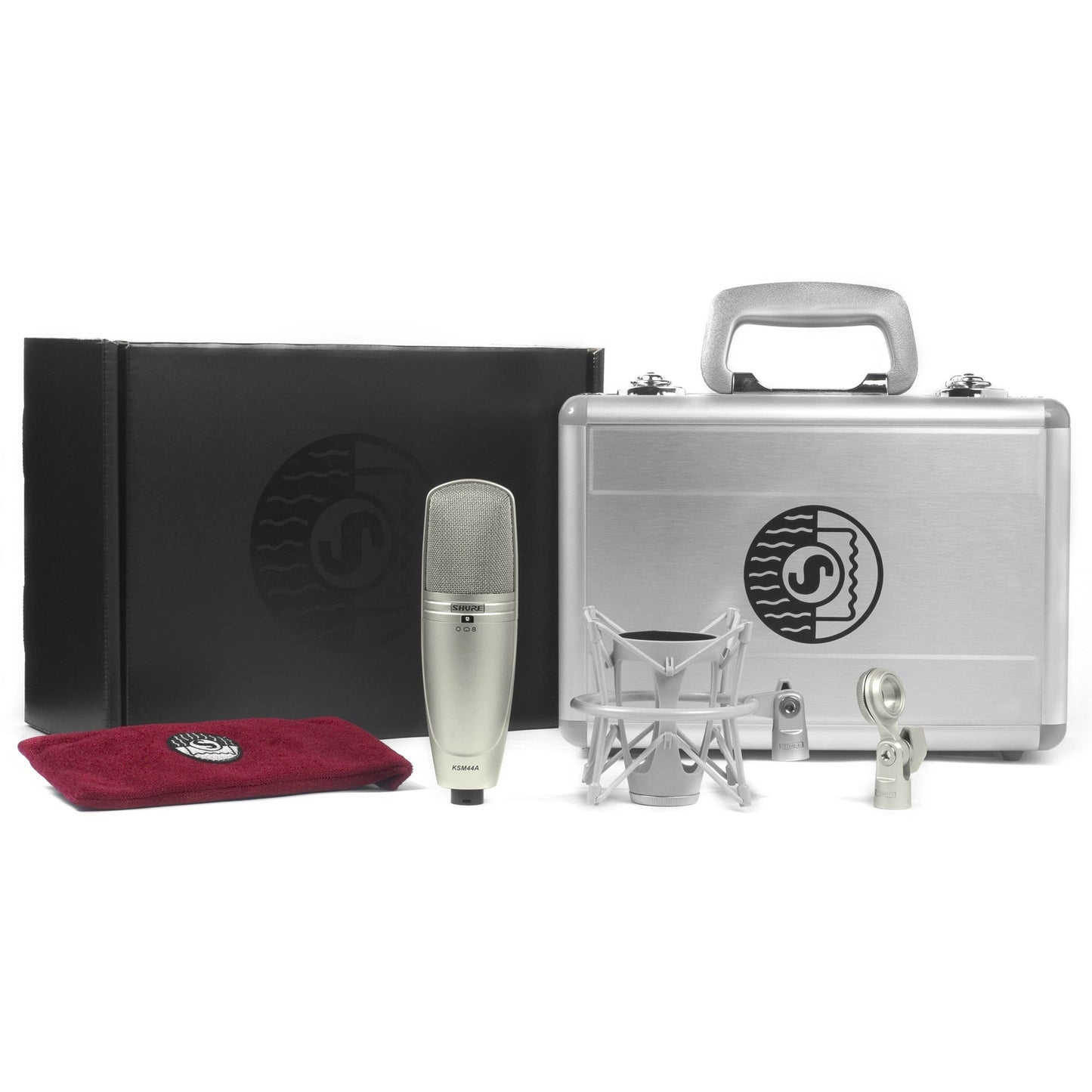 Shure KSM44A Multi-Pattern Dual Diaphragm Microphone (Champagne)