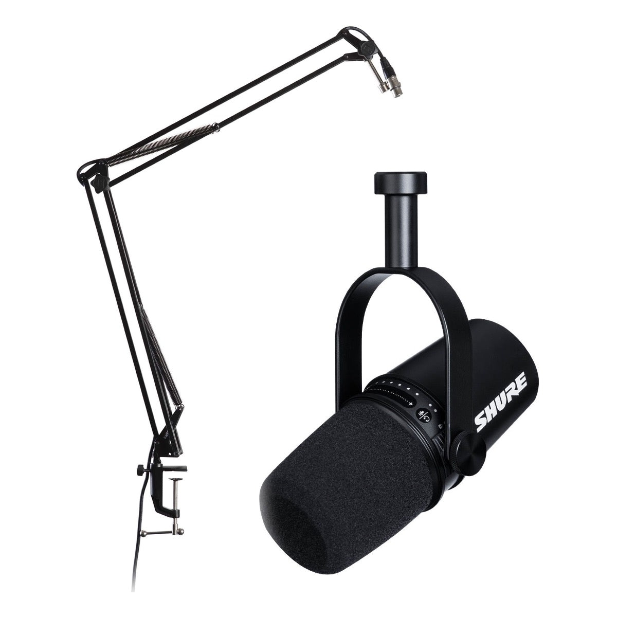 Shure MV7-K MV7 Podcast Microphone - Black