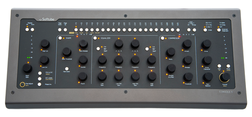 Softube Console 1 MKII Hardware and Software Mixer with Integrated UAD Control